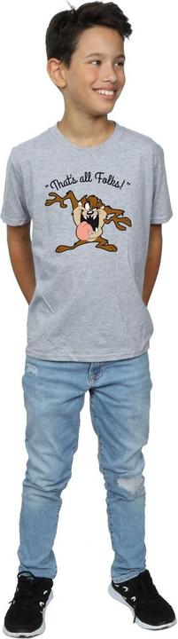 Immagine prodotto Looney Tunes Taz That's All Folks Maglietta Ragazzi (128)