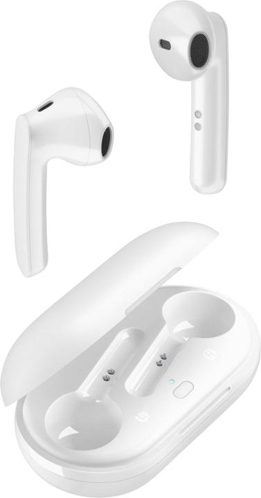 Actual product image Cellularline Bluetooth Earphones / Headset SLANG TWS universal, White (4 h, Wireless)