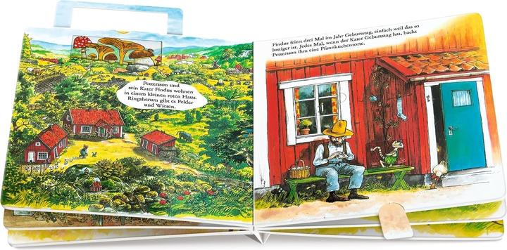 Actual product image Pettersson und Findus backen Pfannkuchentorte (Sven Nordqvist, Angelica Carriage, Kerstin Behnken, German)