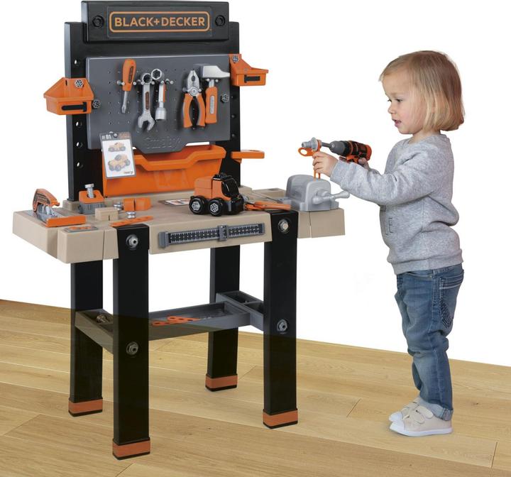 Produktbild Smoby Black & Decker Werkbank Super Center