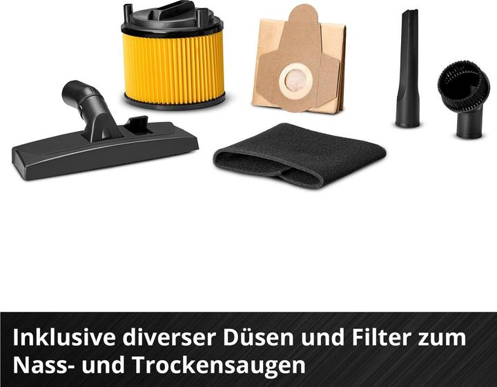 Image du produit Einhell TP-VC 36/30 S Auto-Solo (Aspirateur eau et poussière)