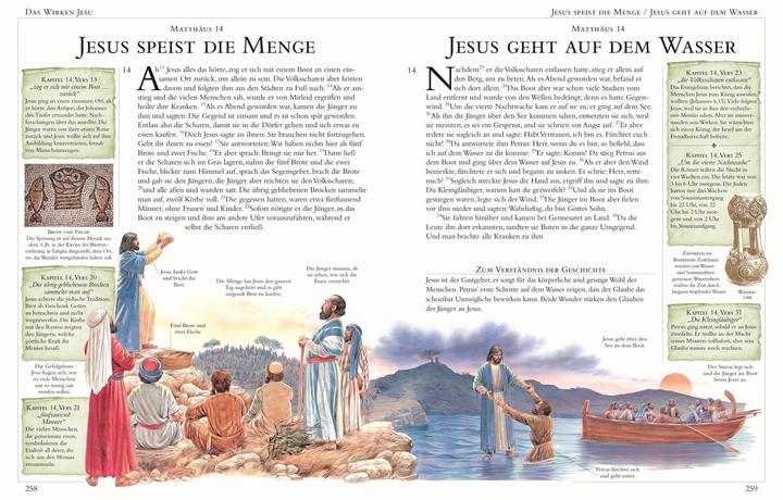 Actual product image Die grosse illustrierte Kinderbibel (German, Peter (Illustrator), Claude-Bernard Costecalde, Dennis, 2018)