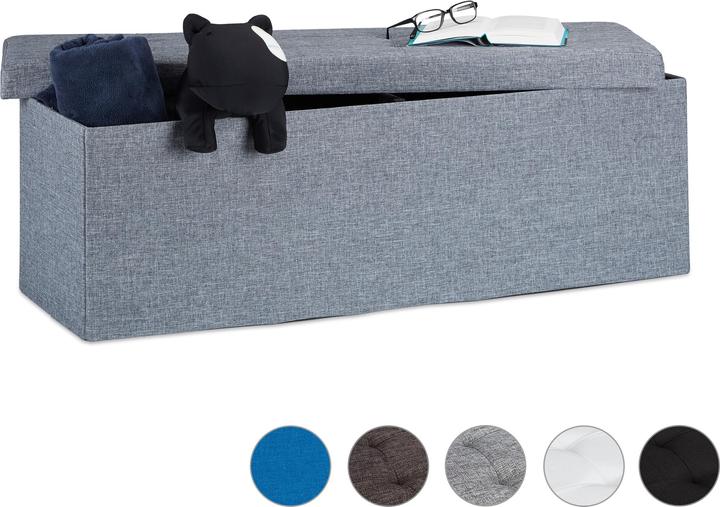 Produktbild Relaxdays Faltbare Sitzbank (114 cm)