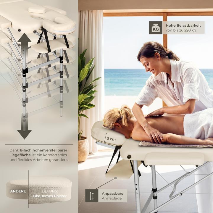 Immagine prodotto tectake 3 Zonen Massageliege