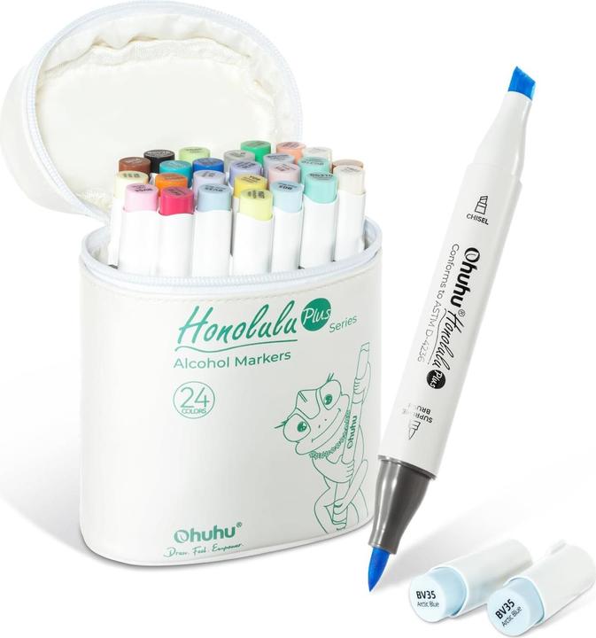 Produktbild Ohuhu Honolulu Plus (Mehrfarbig, 6 mm, 24 x)