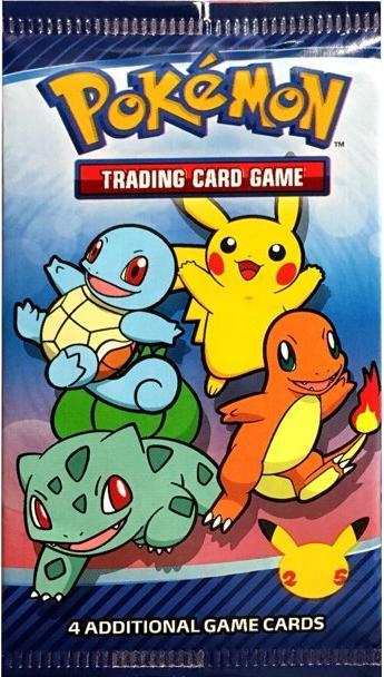 Produktbild Pokémon 25th Anniversary McDonalds Promo Booster 2021 (Englisch, Booster Pack)