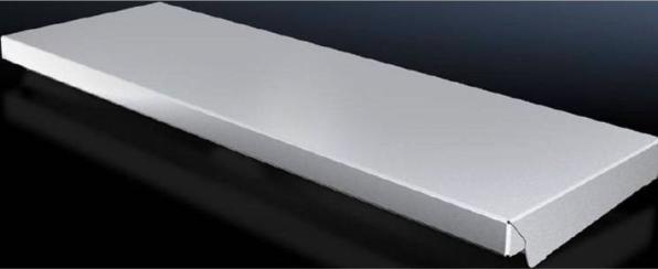 Rittal AX 2473.010 Copertura antipioggia (L x L) 600 mm x 210 mm in acciaio inossidabile 1 pz.