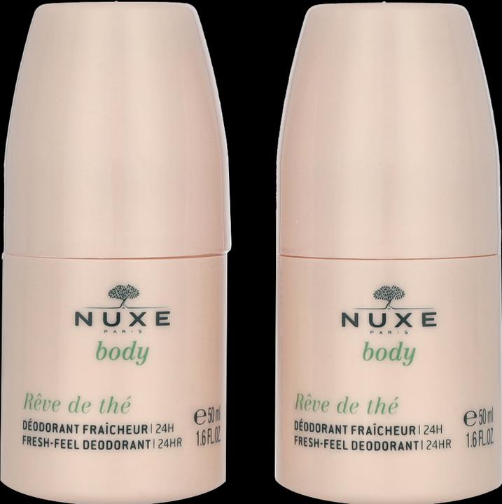 Produktbild Nuxe Rêve de Thé Duo EDeodorant 24h-Schutz erfrischend (Roll-on, 100 ml)