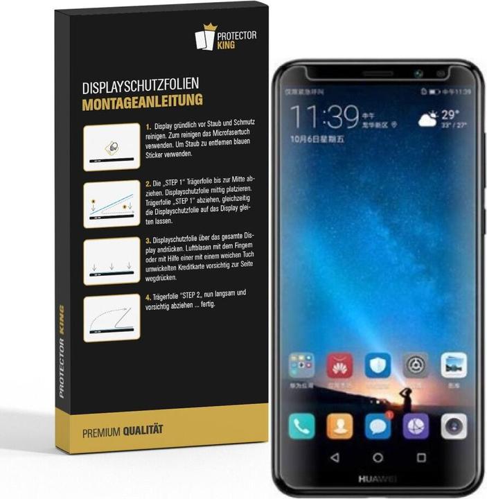 Produktbild Protectorking 6x Panzerfolie Anti-Shock matt entspiegelt (6 Stück, Huawei Mate 10 Lite)