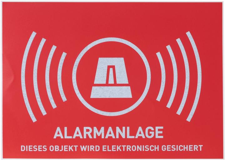 Abus Warning sticker Alarm