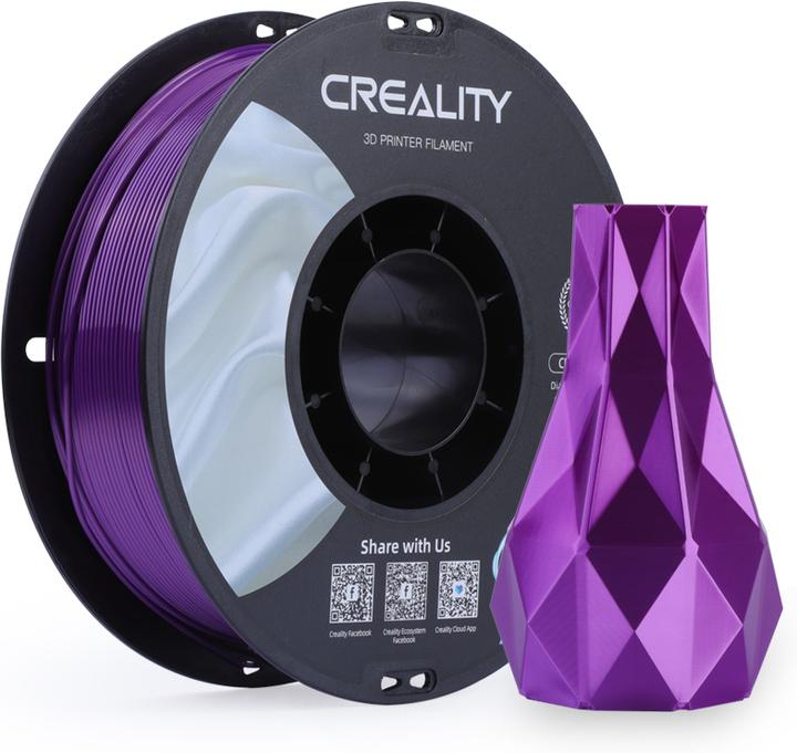 Actual product image Creality CR silk (PLA, 1.75 mm, 1000 g, Violet)