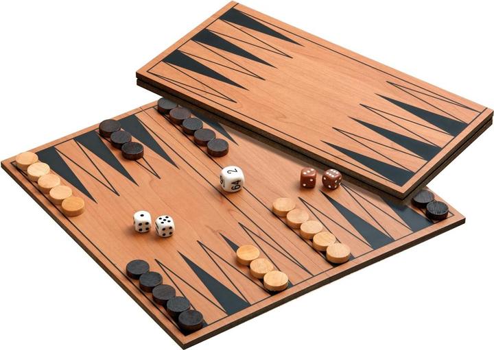 Actual product image Philos Backgammon set (German, French, Italian, English)