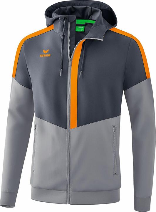 Actual product image Erima Squad Tracktop Jacket With Hood (XXL)
