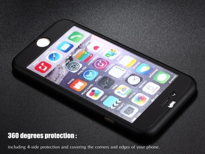 Produktbild Floveme 360 Grad Panzerglas Case iPhone 8 Rundumschutz (1 Stück, Apple iPhone 8)