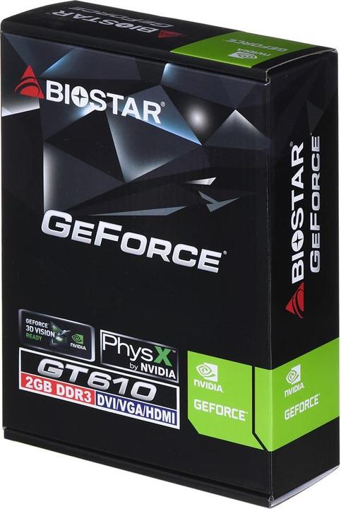 Image du produit Biostar GeForce GT 610 (2 Go)