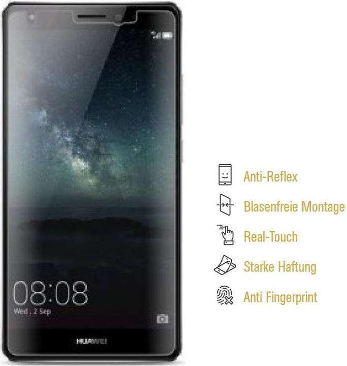 Produktbild Protectorking 2x Displayschutzfolie matt Anti-Reflex entspiegelt (2 Stück, Huawei Mate S)