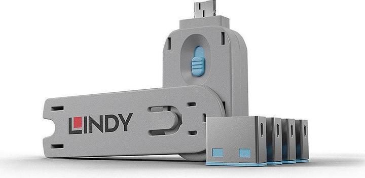 Actual product image Lindy USB Port Locker Starter Set