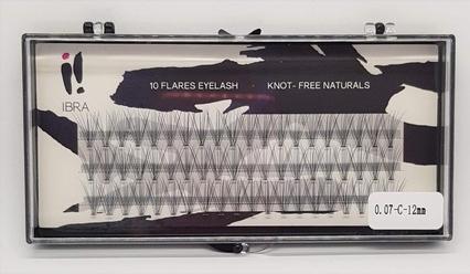Produktbild Ibra Tufts Of False Eyelashes Super Naturals 0.07 C-12Mm (Künstliche Wimpern)