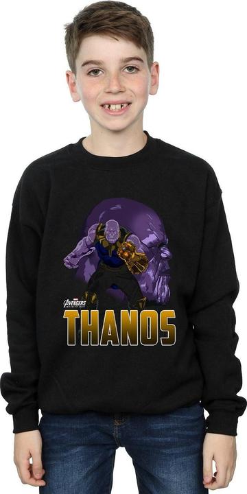 Actual product image Boys Avengers Infinity War Thanos Character Sweatshirt (152, 158)