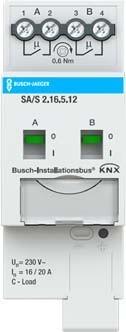 Actual product image Busch-Jaeger BJ SA/S2.16.5.12 Binary output 16 AX KNX