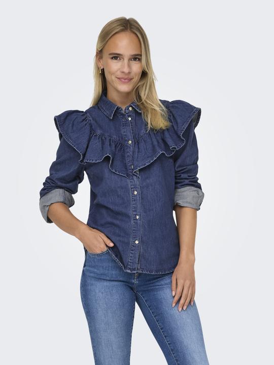 Produktbild Only Rüschen Jeanshemd (XS)