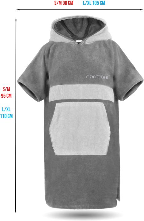 Actual product image Normani Ladies Bathing Poncho (XL)