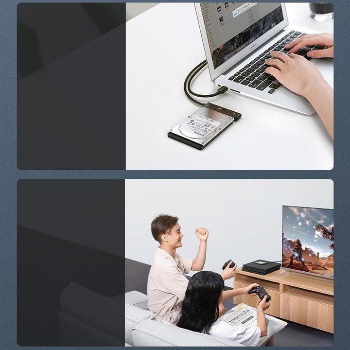 Actual product image Ugreen USB-C to SATA 3.0 Adapter for 2.5" SATA SSD HDD