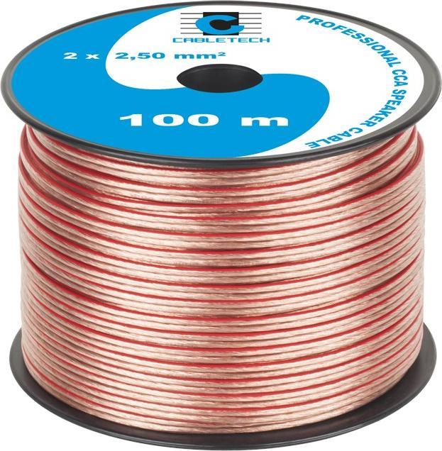 Produktbild Cabletech Lautsprecherkabel CCA 2,5 mm 100 m (0.20 m)