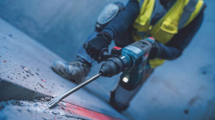 Actual product image Bosch Professional Zubehör PRO SDS plus-5C flat chisel, 20 x 250 mm (20 mm)