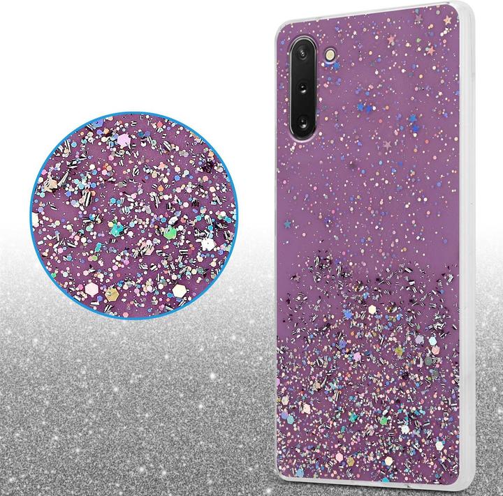 Produktbild Cadorabo TPU Cover funkelnder Glitter (Samsung Galaxy Note 10)