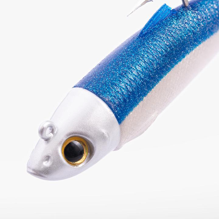 Produktbild Caperlan Gummiköder-Combo Osarda 100 blau/grün paillettiert (10 cm)