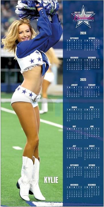 Produktbild NFL - Dallas Cowboys Cheerleaders - 30.5 x 30.5 cm Team Wandkalender 2025 (30.5 x 30.5 cm, Französisch, Italienisch, Spanisch, Deutsch, Englisch)