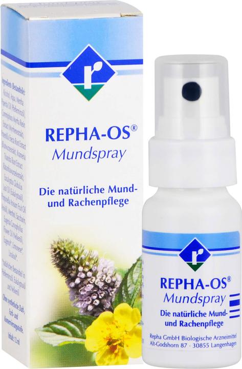 Produktbild Repha OS Mundspray natürliche Mund- und Rachenpflege, 12 ml Lösung (12 ml)