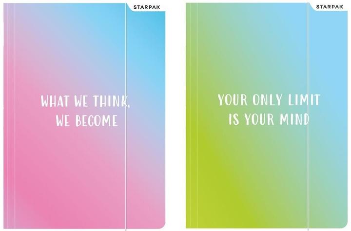 Starpak Folder with elastic band A4 Ombre (1 x)