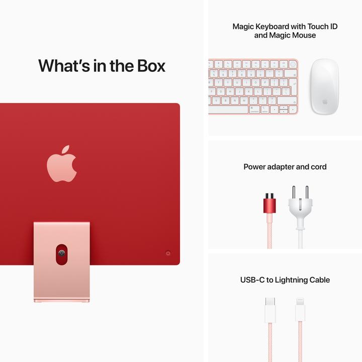 Produktbild Apple iMac – 2021 (M1, 16 GB, 1000 GB)