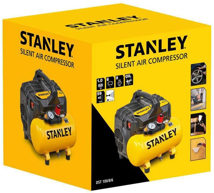 Actual product image Stanley DST100/8/6 Super Silent (8 bar, 6 l)