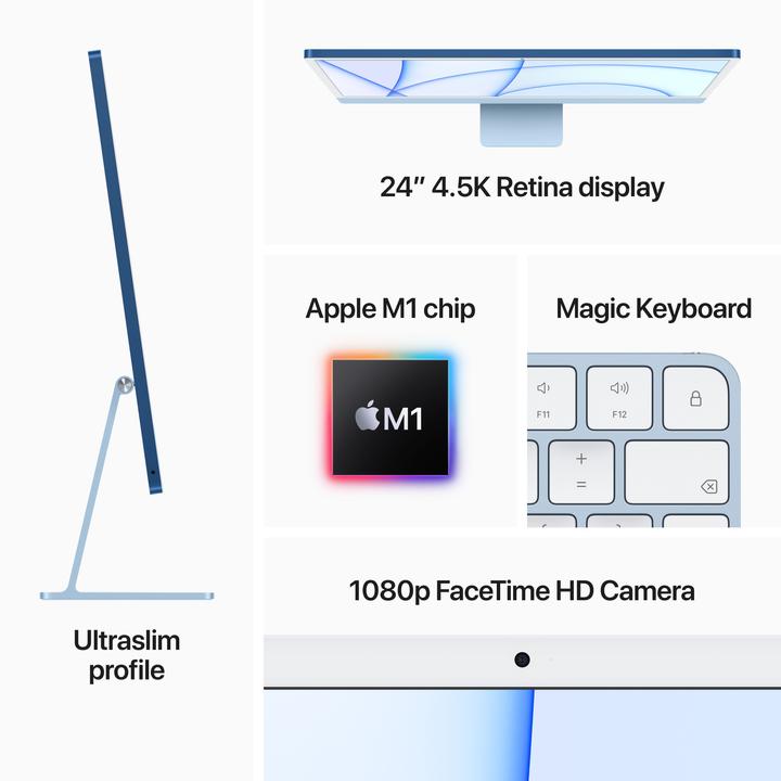 Actual product image Apple iMac (M1, 16 GB, 512 GB)
