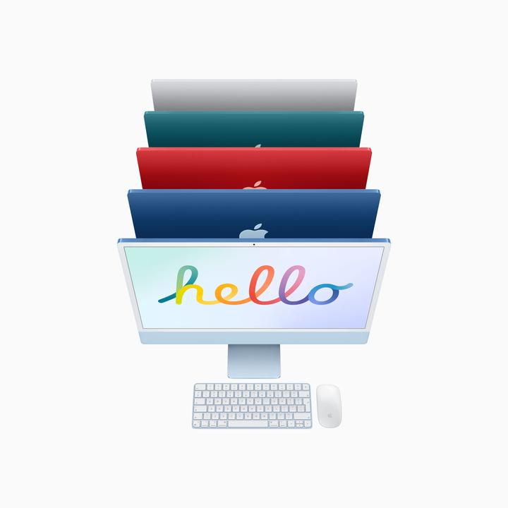 Actual product image Apple iMac (M1, 16 GB, 512 GB)