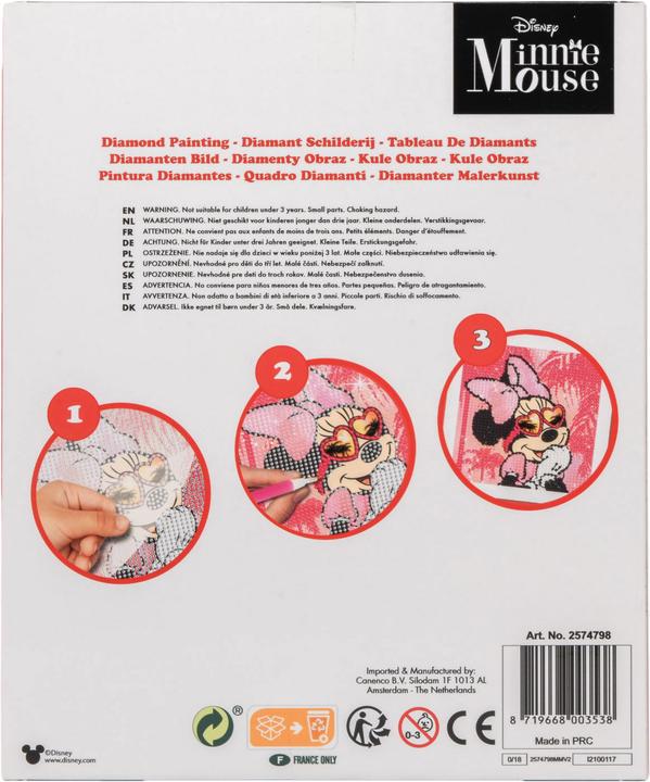 Immagine prodotto Canenco Minnie Mouse Diamante Pittura Pittura