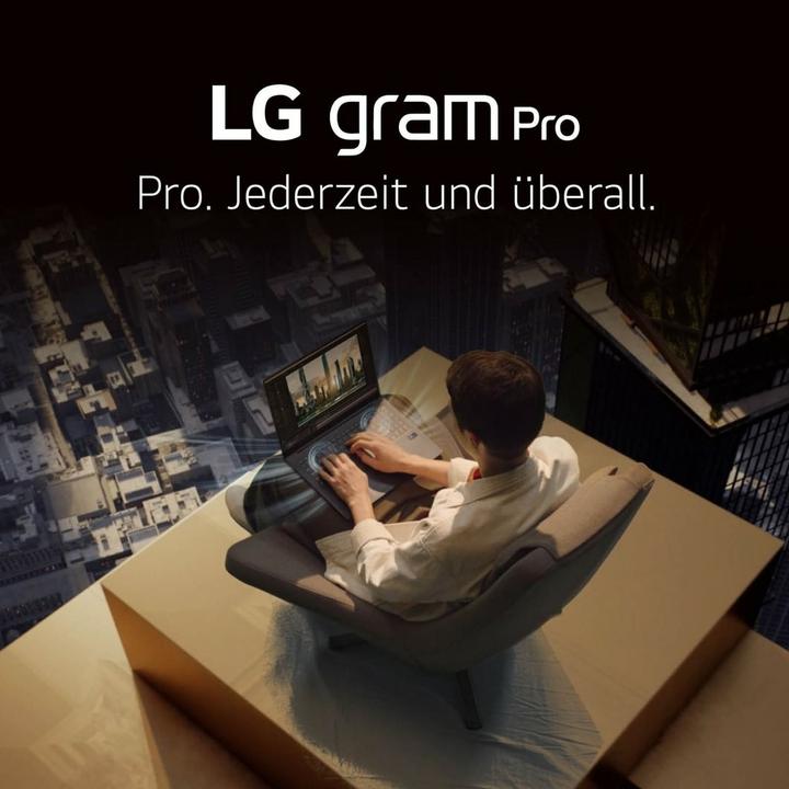 Immagine prodotto LG gram Pro 17 (17", Intel Core Ultra 7 155H, 16 GB, 1000 GB, DE)