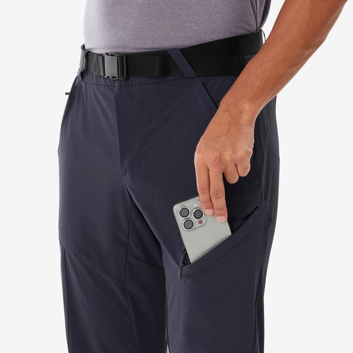 Actual product image Quechua Wanderhose Herren Wandern - MH500 blau (L)