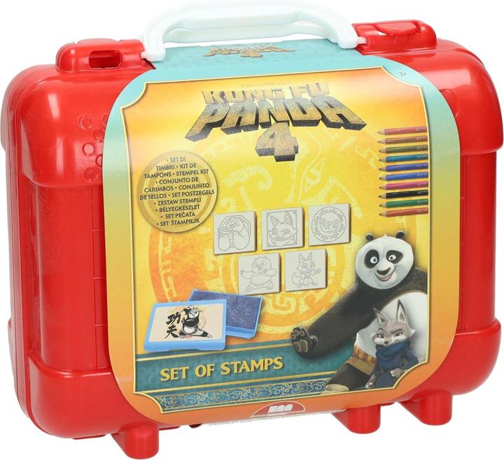 Produktbild Panda-Reisestempel und Farbetui