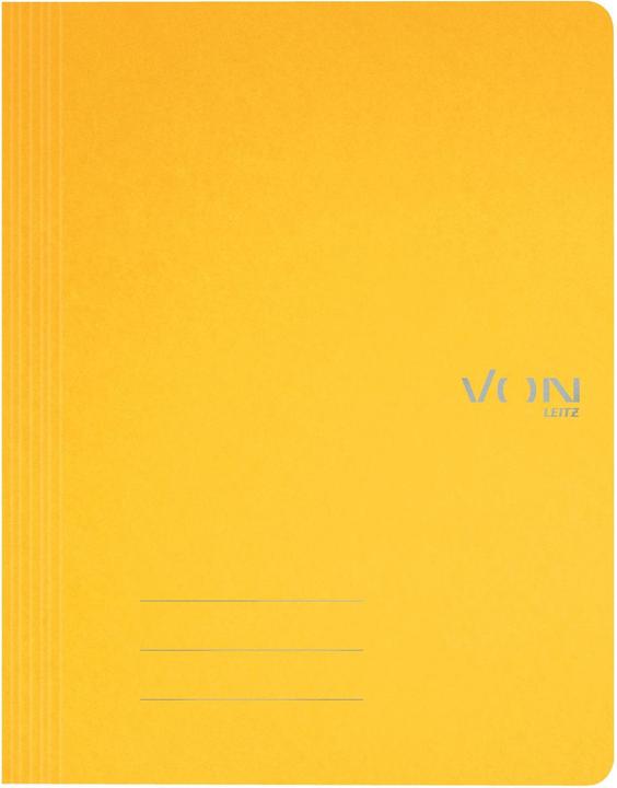 Actual product image von Hallers Quick fastener binder with stapling mechanism, yellow, 10 pieces (A4, 10 x)