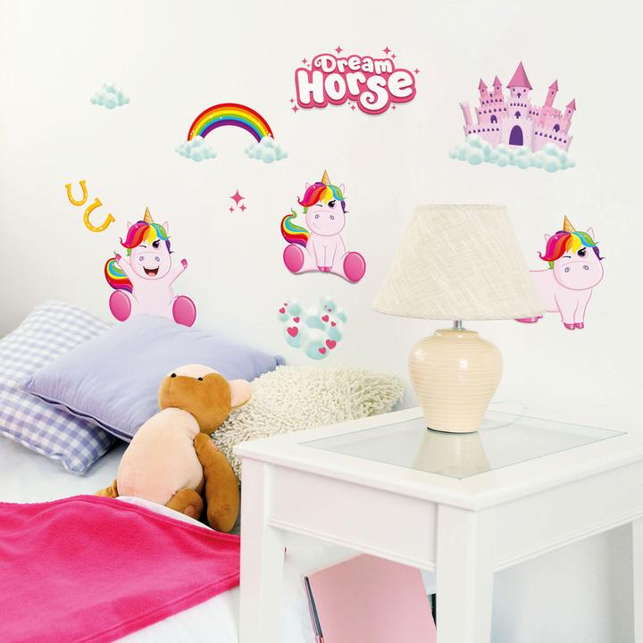 Produktbild Toi-Toys Wanddekoration Aufkleber Einhorn