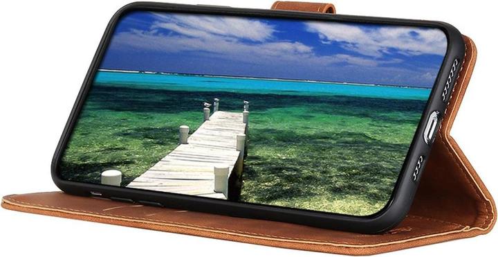 Actual product image Cover-Discount Xiaomi Redmi Note 11 / 11S - leather case cover brown (Xiaomi Redmi Note 11)