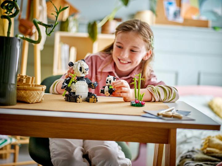 Immagine prodotto LEGO Wilde Tiere: Pandafamilie (31165, LEGO Creator 3-in-1)