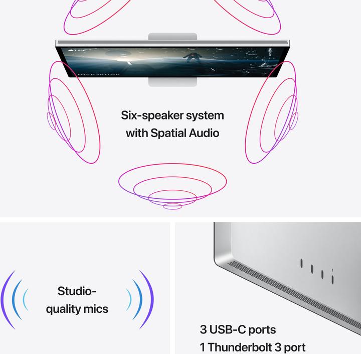 Produktbild Apple Studio Display Standard (5120 x 2880 Pixel, 27")