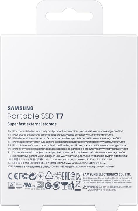 Immagine prodotto Samsung Portable T7 Blue (1000 GB)