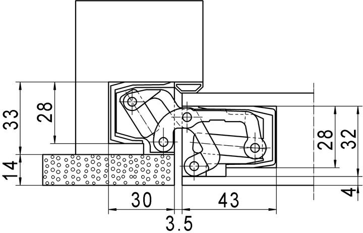Produktbild Simonswerk Objektbänder TECTUS TE 541 3D FVZ