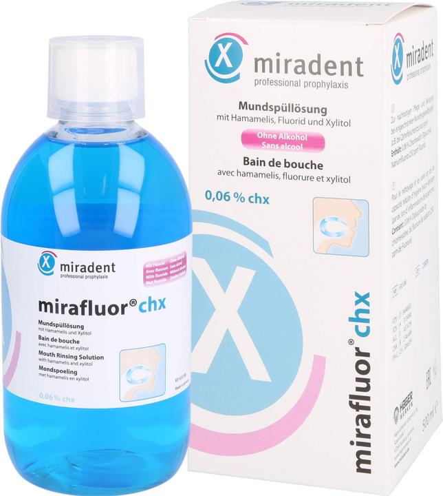 Immagine prodotto Miradent Mirafluor CHX (500 ml, Collutorio)